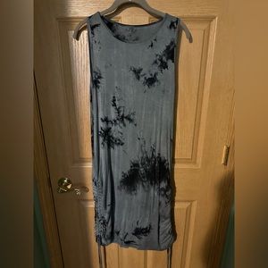Constantly Varied Gear Multi-Way Dress Gray Tie-Dye M/L